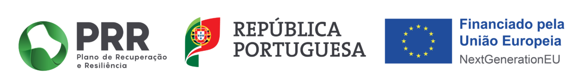 PRR, República Portuguesa e Financiado pela União Europeia — NextGenerationEU